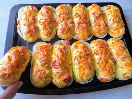 Булочки с начинкой сыр