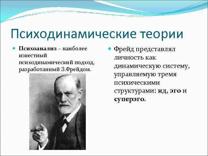 Психодинамическая теория Фрейда. Психодинамическая теория личности з.Фрейда. Теория психоанализа Фрейда.