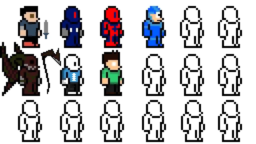 Sprite pixel art