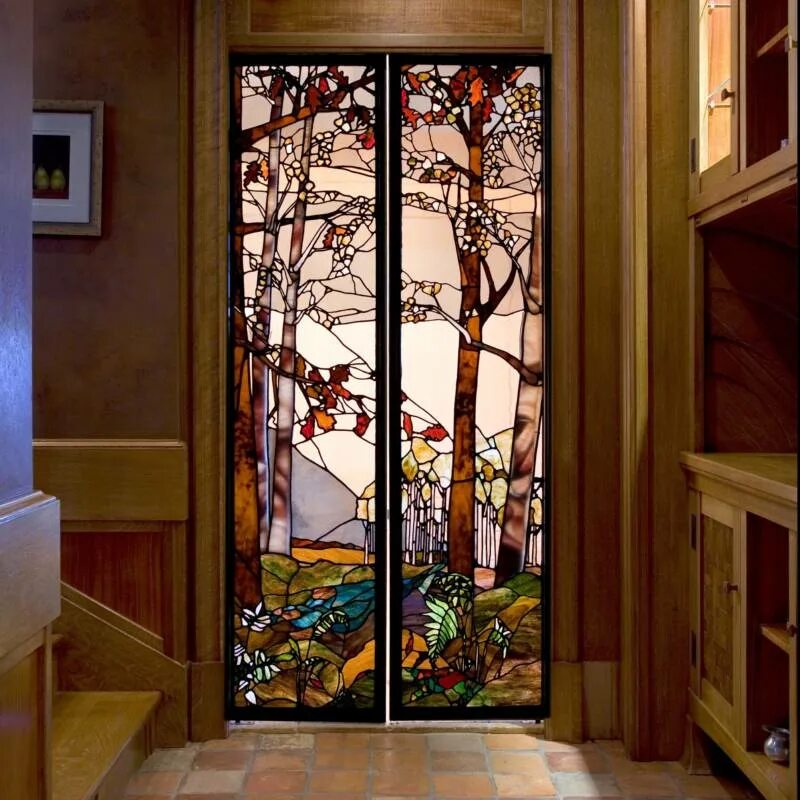 Pin by Студия Артмонумент on STAINED GLASS Stained glass door, Stained glass, St