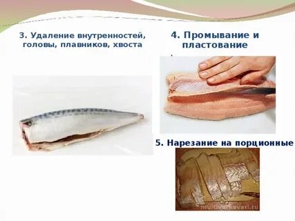 Приготовление порционных полуфабрикатов из рыбы