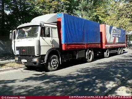 Маз тягач прицеп