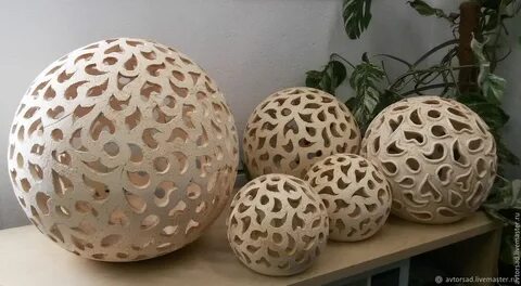 Декоративный шар своими руками