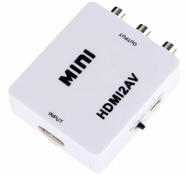 Av преобразователь. Видео конвертер Mini av2hdmi. Адаптер Mini av 2 HDMI Converter 3 RCA 1080p. Переходник HDMI RCA тюльпан. Преобразователь 3rca на HDMI.