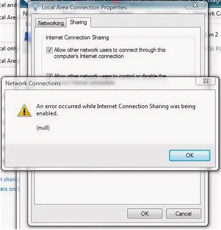 No network connection. Internet error connection. internet connection sharing ics. an error occurred while ejecting &#039;cd drive (e:)..