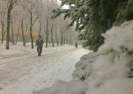 Снегопад 2017