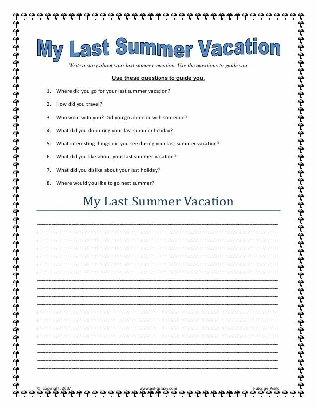 My last summer holiday. My Summer Holidays топик. Last Summer Holidays. My last Summer Holidays. My Summer Holidays Worksheets.