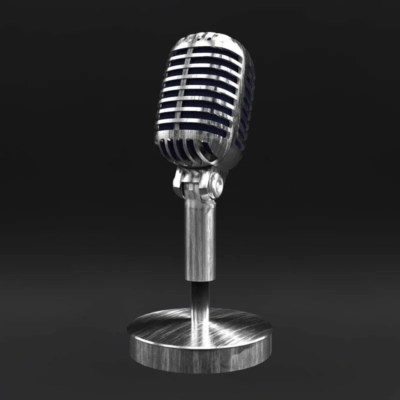 Микрофон 3. Shure 55. model 55 shure. 3d model shure sm 55. 3d 8d микрофоны.