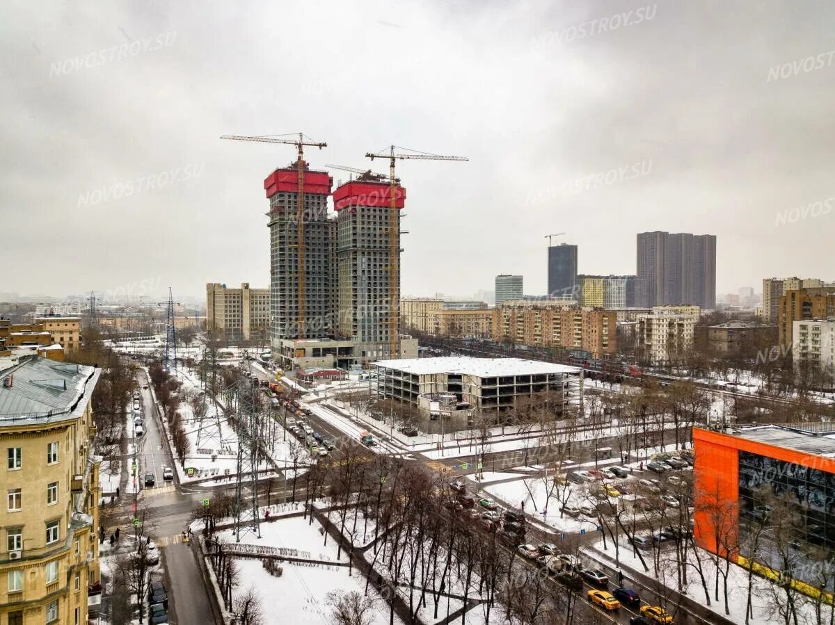 Фото и ход строительства жилого комплекса "D1" (ЖК Дмитровский 1, ЖК Д1)