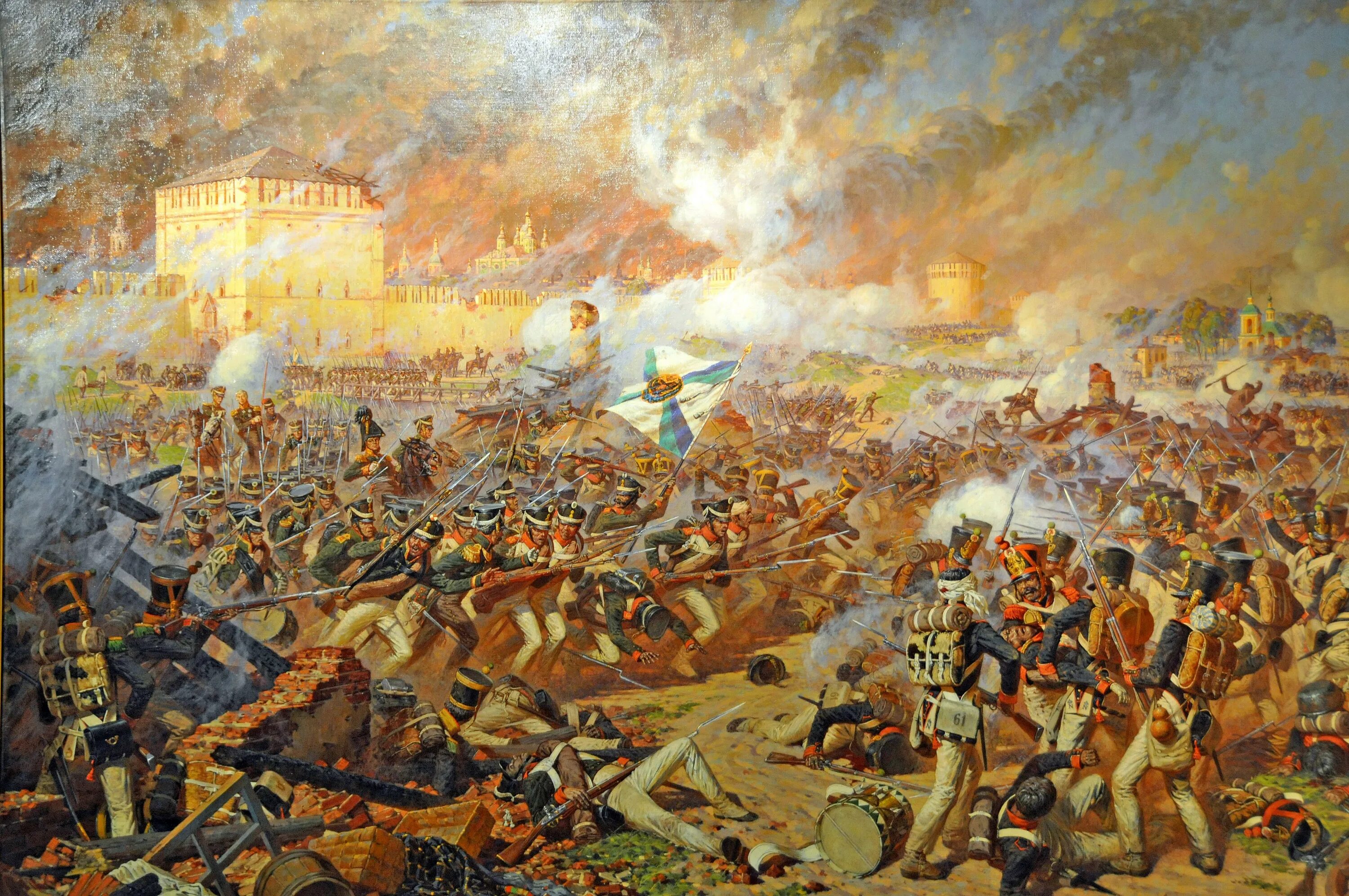 6 го августа. Оборона Смоленска 1812. Петер фон Гесс Бородинское сражение. Бой за Смоленск 1812.