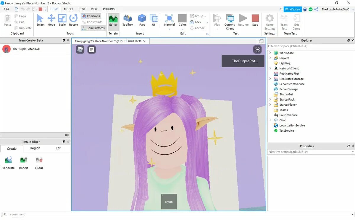 Team create roblox studio. Русский чат в роблоксе. как сделать красивую графику в роблокс студио. how to copy past in frappe roblox 2025.
