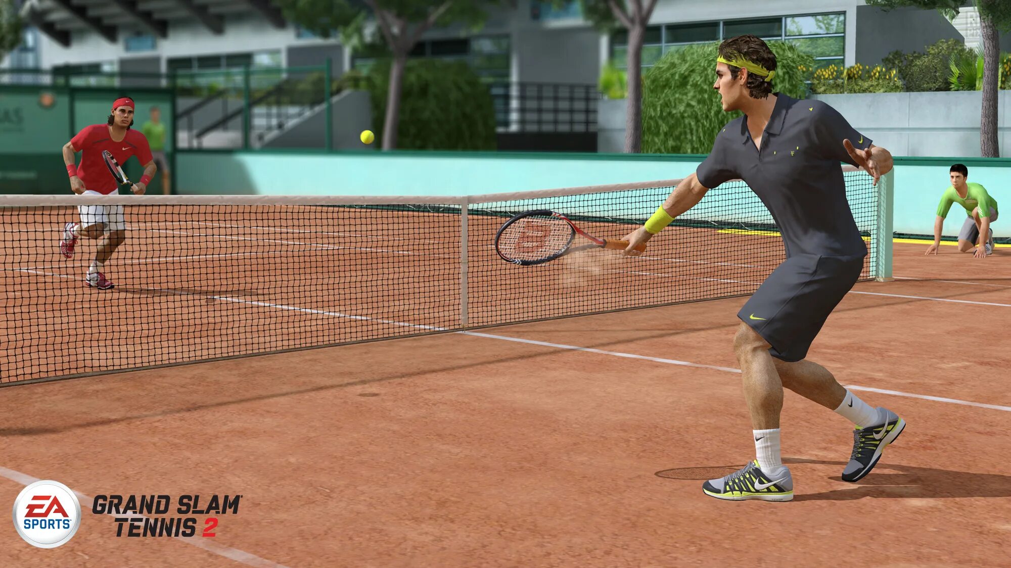 Гранд-слэм теннис. Grand Slam Tennis 2. Игра в теннис. Спорт теннис. Игра теннис турнир