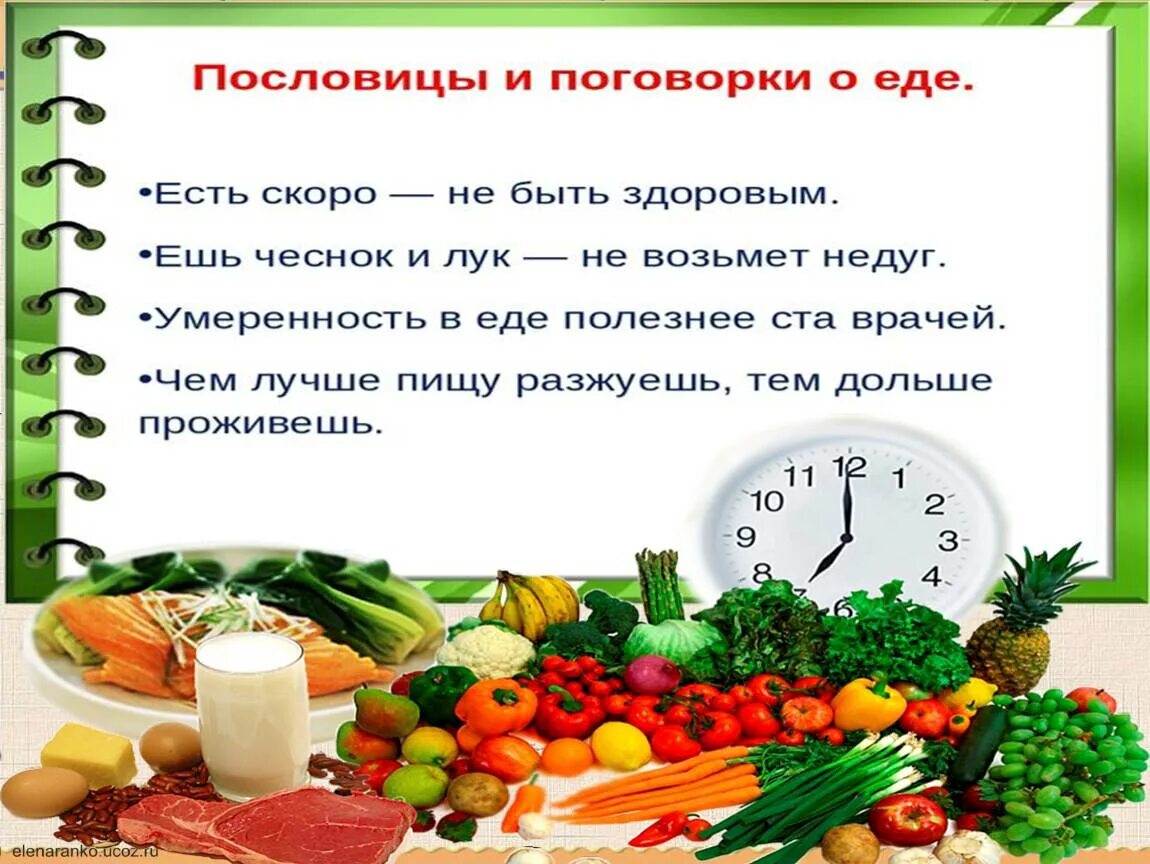 Как правильно есть чтобы быть здоровым