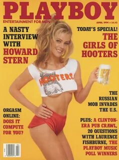 Playboy апрель 1994 Бекки delossantos Хайди марка Марианна gravatte Говард ...