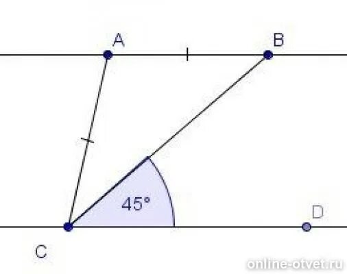 На рисунке аве 104 dcf. 45 Градусов на рисунке. Аб параллельны СД ,аб равно АЦ угол БЦД равен 45. 2. На рисунке ab║CD, ab=AC, ∠BCD=450. Найдите угол Bac.. Геометрия найти угол асе.