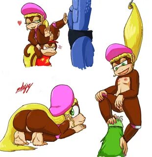 Rule34 - If it exists, there is porn of it / pdxyz, diddy kong, dixie kong,...