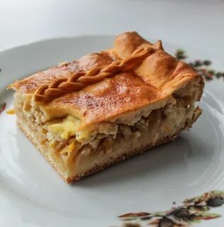 Рецепт пирога с капустой песочное тесто