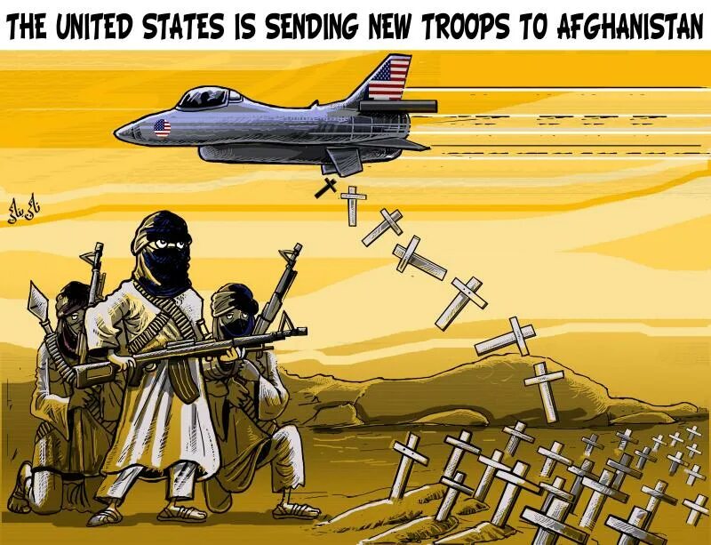 Афганистан карикатура. Исламское государство карикатуры. Sending troops