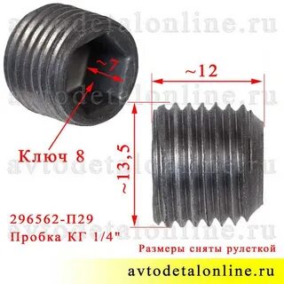 Объем пробки