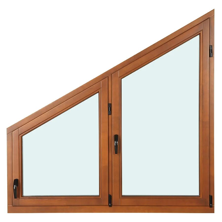 Трапециевидные окна. Треугольное деревянное окно. Треугольные пластиковые окна. Трапециевидные окна ПВХ.