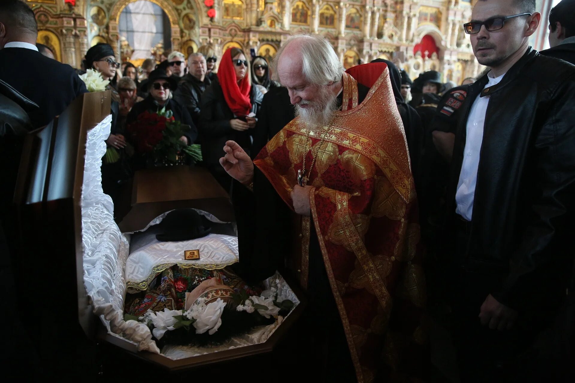 Отпевание Вячеслава Зайцева. Похороны Вячеслава Зайцева. Могила Вячеслава Зайцева. Зайцев похоронен