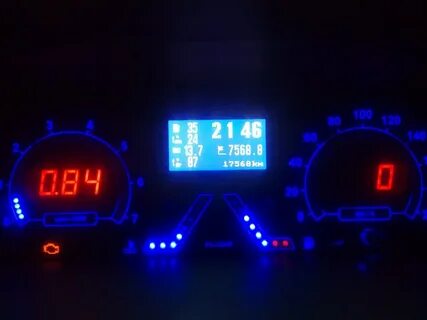 Светодиодная панель ваз 2114