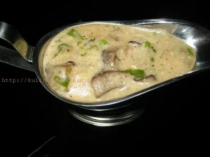 Грибной соус для мяса