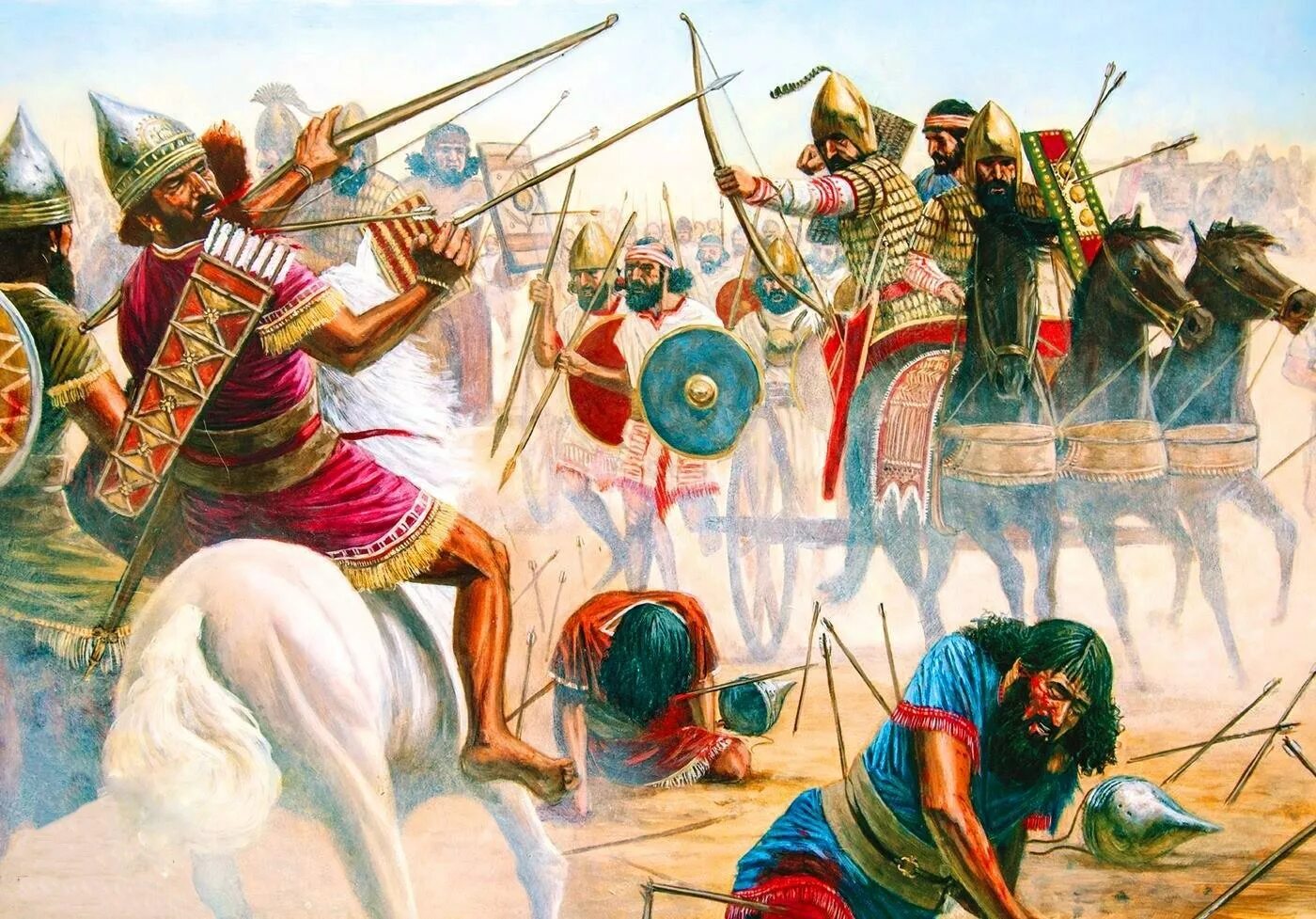 До н э также. Битва при Каркаре 853. Хеттская Империя воины. Сражение египтян с хеттами. Воин Кушанского царства.