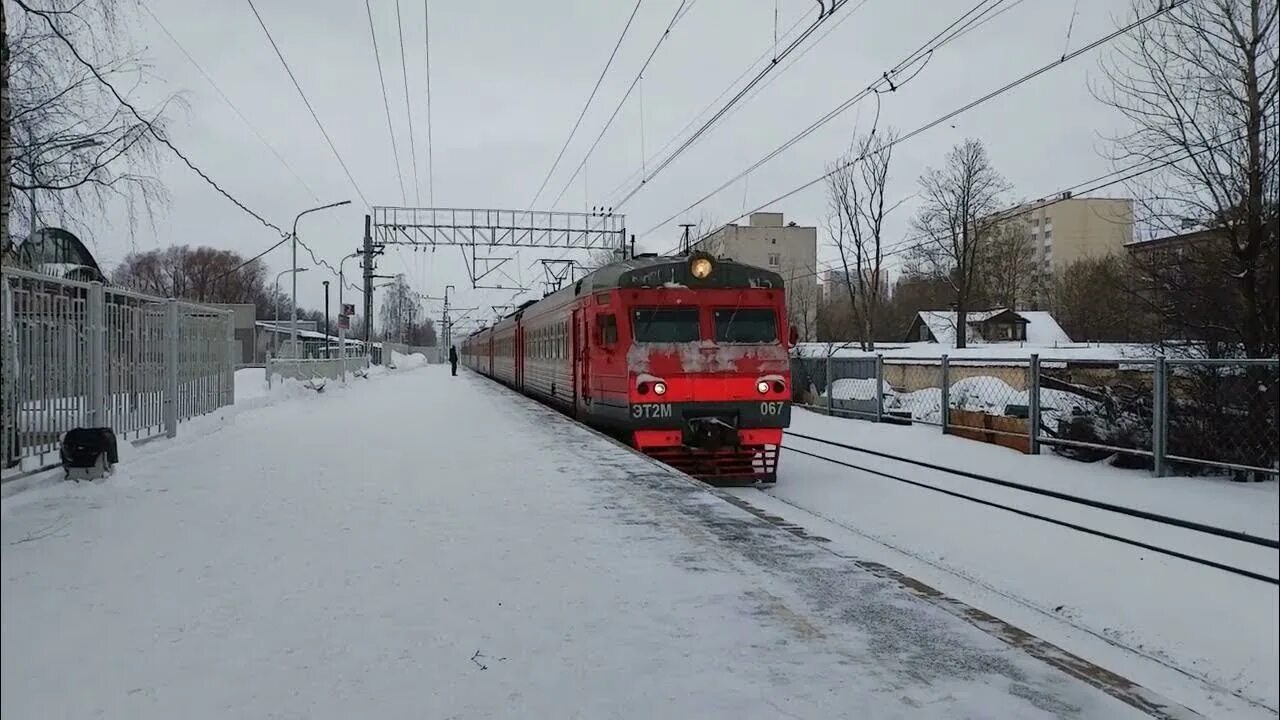 Каннельярви спб расписание электричек. Эт2м Финляндский вокзал. Станция Каннельярви. Эт2м 067. Электропоезда.