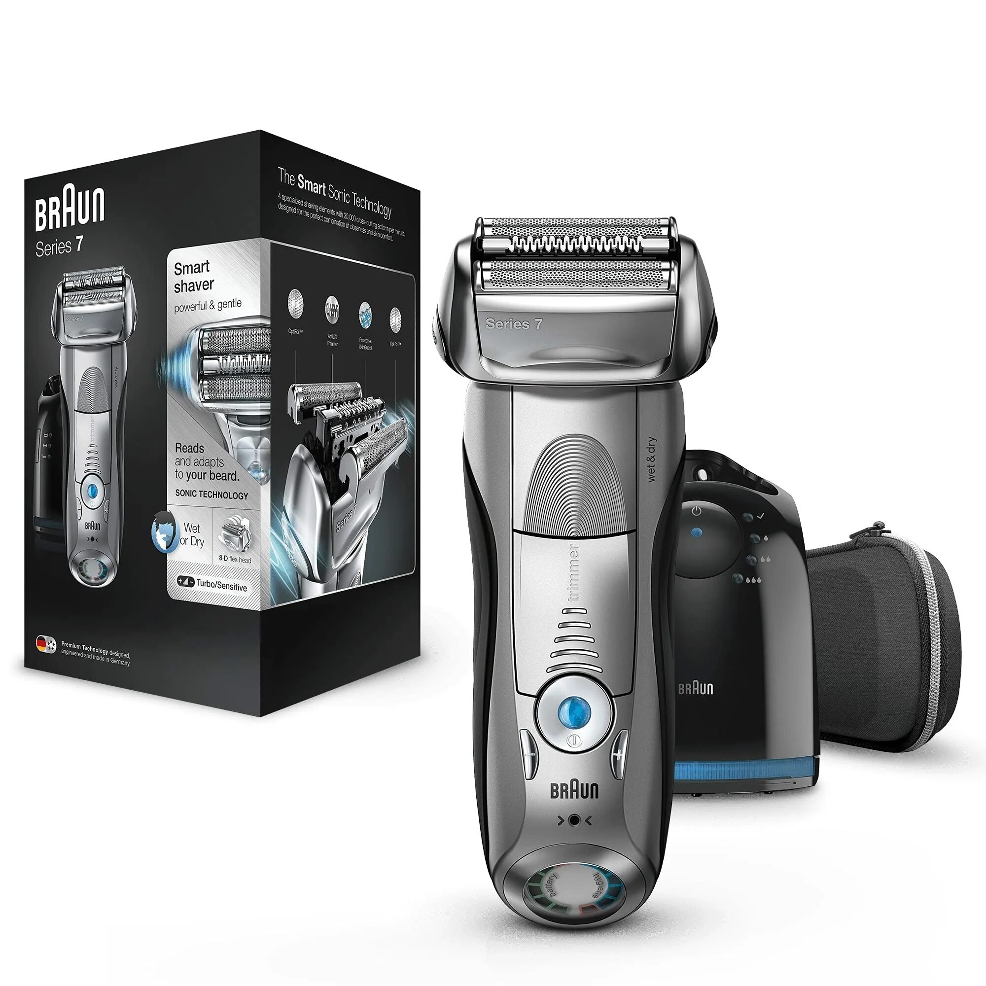 Braun 7 pro купить. Браун s7 бритва. Braun Series 7. Бритва Браун Pulsonic. Braun s900087.