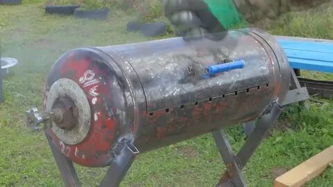 Из баллона медленно выпустили