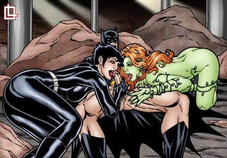 leandro comics, batman, catwoman, poison ivy, batman (series), dc, dc comic...