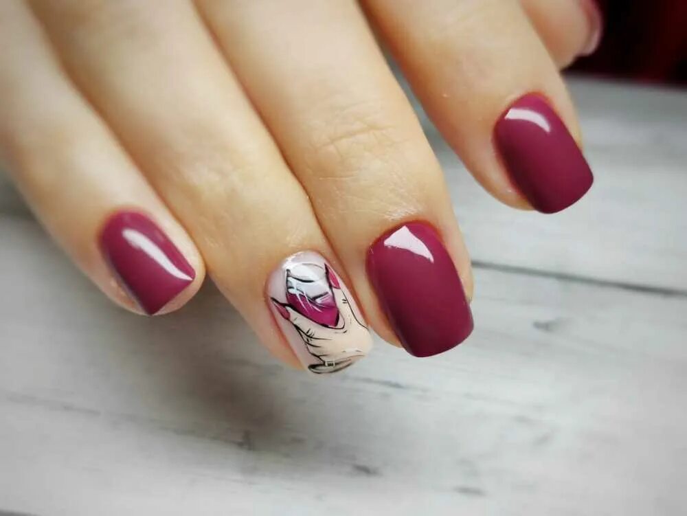 Красивые ногти. Дизайн ногтей френч. Салон красоты бескудниковский бульвар 6. Маникюр на короткие ногти красный с белым. Маникюр красный с белым.