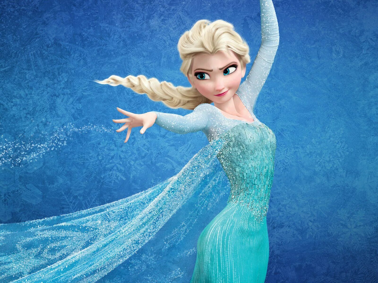 Super frozen. Elsa.