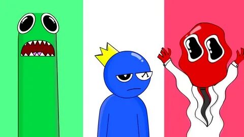 Rainbow friends meme