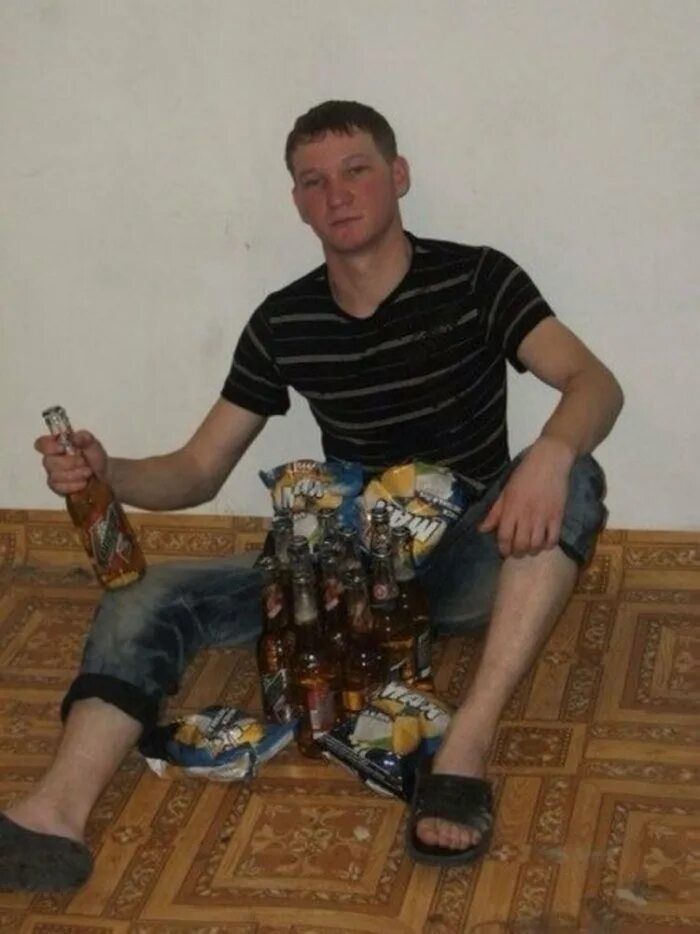 обычный алкаш