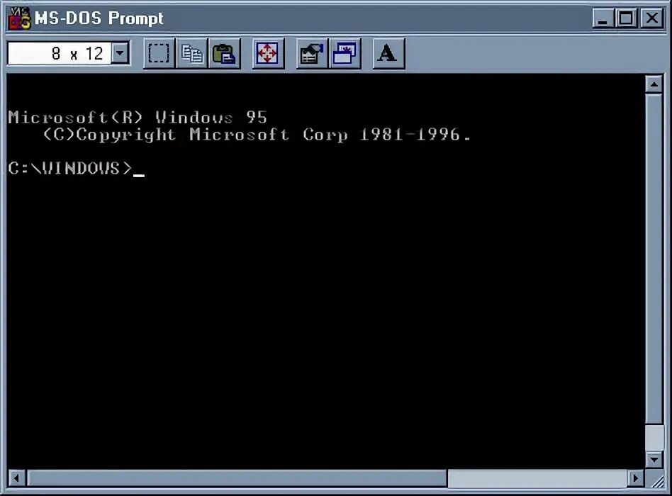 Program cannot be run in dos mode. Ms dos окно. командная строка windows 95. запуск ms dos. загрузка ms-dos в пошаговом режиме.