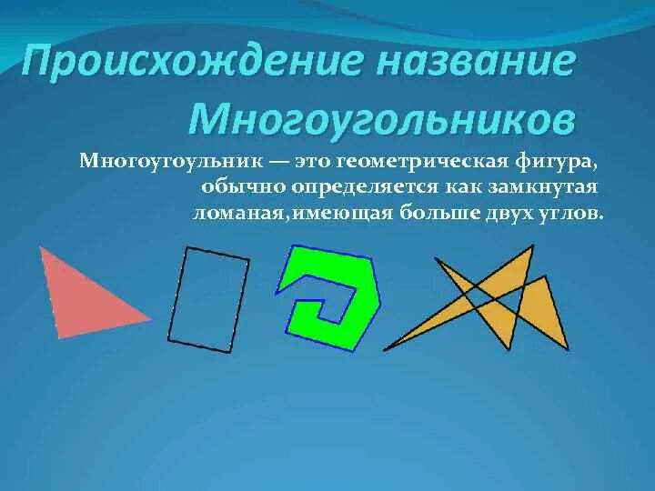 Стороной многоугольника называется. Многоугольник называется. Что называют многоугольником. История возникновения названия геометрических фигур. Геометрические фигуры многоугольники.