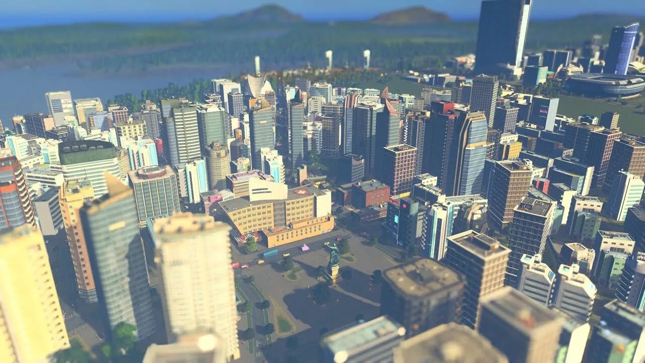 Мой город в СИТИСКАЙЛАЙНС. Cities Skylines. Skyline игра. Районы в Ситис Скайлайн.