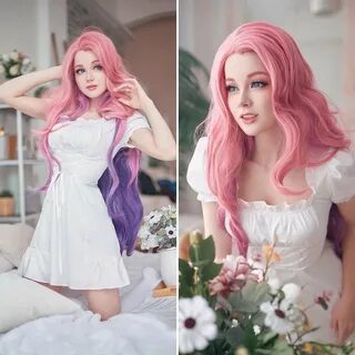 Seraphine, the Starry-Eyed Songstress from League of Legends!🌸 ✨ Idk why b...