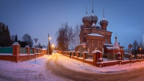 Кострома зимой