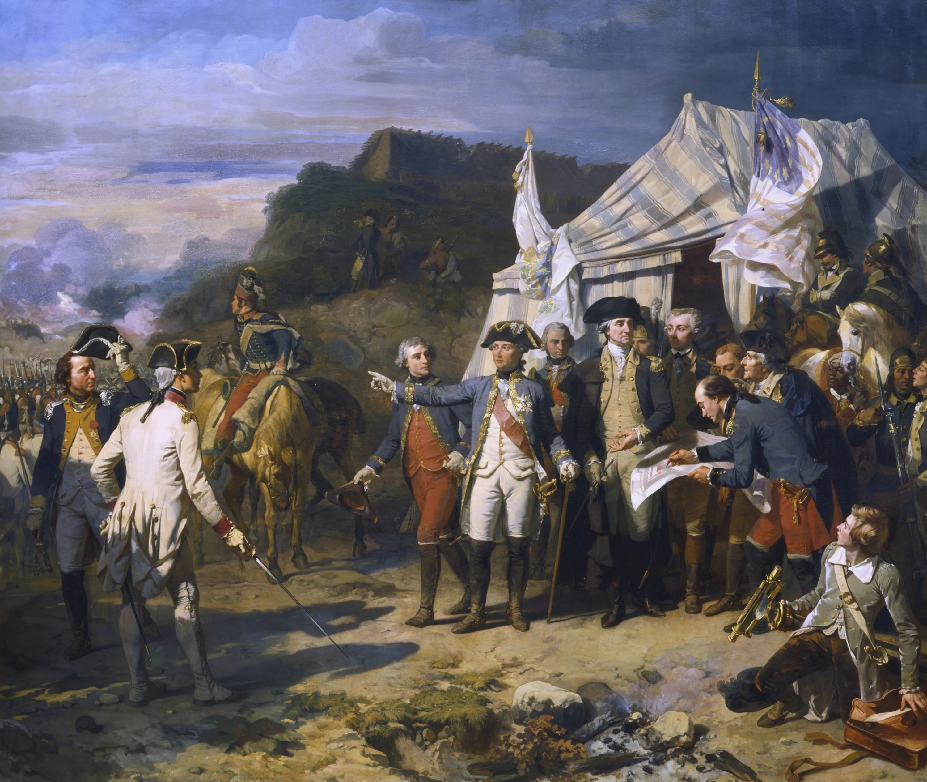 Битва при Йорктауне 1781. Осада Йорктауна 1781. Битва у Йорктауна в 1781 году.