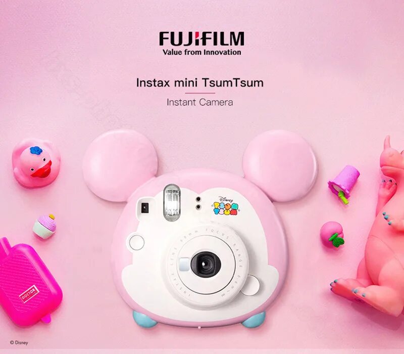 Камера цум. Камера Instax Mickey. Instax Mini Микки. Instax Mini Tsum Tsum. Картриджи для инстакс мини Мики Маус.