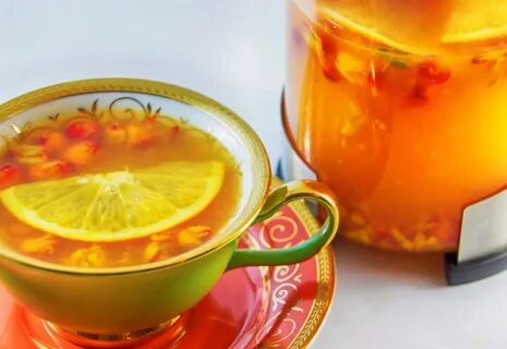 Чай облепиха маракуйя