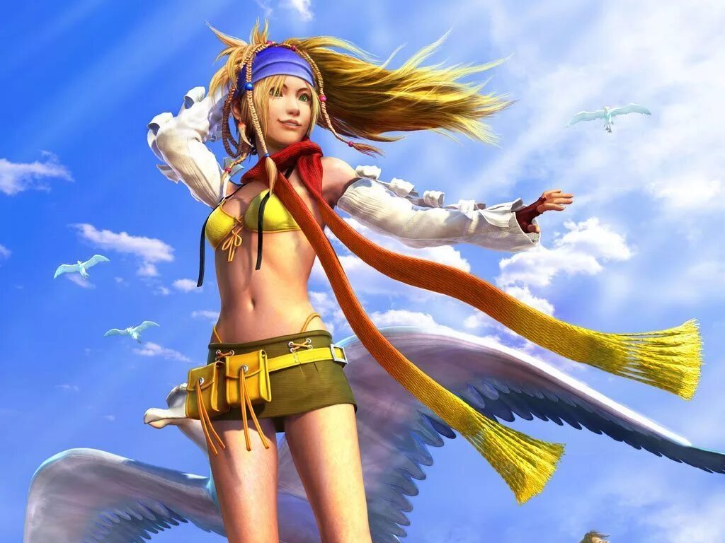 Final fantasy приват. Рикку Final Fantasy x-2. Final Fantasy 10 Rikku. Final Fantasy x Rikku. Final Fantasy 10 Yuna Rikku.