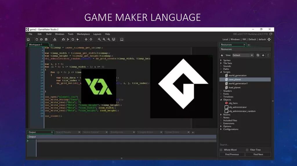 Game maker Studio 2 язык программирования. GML язык программирования. GAMEMAKER язык. GAMEMAKER: Studio.