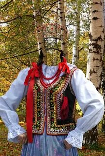 Фотошоп в национальном костюме