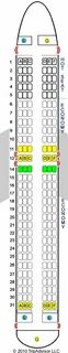 Схема мест в самолете аэробус 321