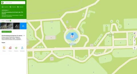 Карта зоопарка новосибирск
