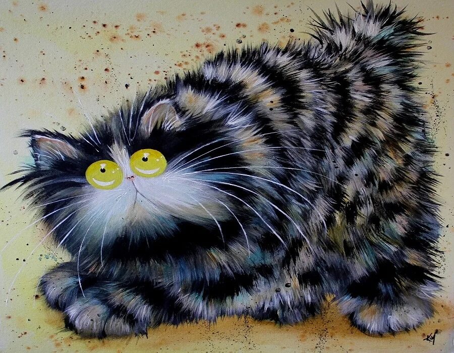 Кот иллюстрация. Кошки ким хаскинс. кошки художницы ким хаскинс (kim haskins). коты ким хаскинс картины. ким хаскинс коты алмазная мозаика.
